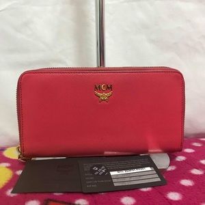 Mcm long wallet